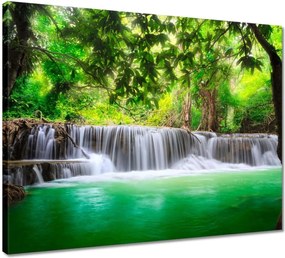 Vászonkép 50x40 Vízesés Thaiföldön