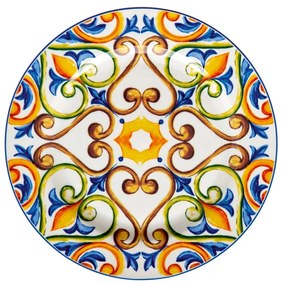 Medicea 18 darabos Étkészlet, Brandani, porcelán