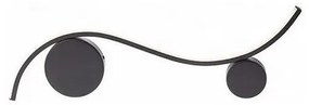 Redo 01-3110 - LED Fali lámpa WAVE LED/9W/230V fekete