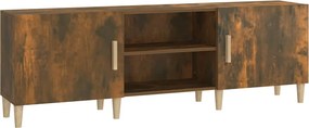 vidaXL füstös tölgy színű szerelt fa TV-szekrény 150 x 30 x 50 cm