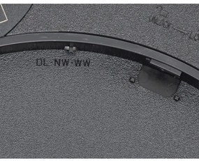 Fulgur 42366 - NOMY LED 50W/230V mennyezeti lámpa, 60 cm, fekete