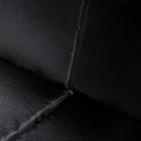 8-részes fehér polyrattan kerti bútorszett párnákkal