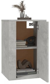 2 db betonszürke fali TV-szekrény 40x34,5x60 cm