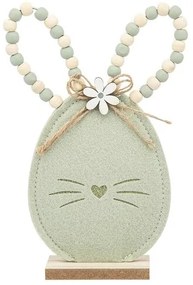 Altom Plüss nyuszi, 11 x 4 x 22 cm, zöld, S