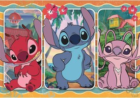Disney Lilo és Stitch, A csillagkutya Evile 24 db-os maxi puzzle Clementoni