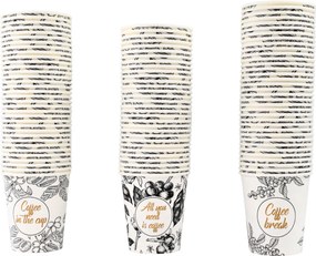 Kávés Papírpohár Fehér All You Need 400ML 50 db