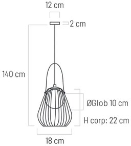 Klausen 111098 - Fali lámpa MEMORY 1xG9/4W/230V fehér/barna