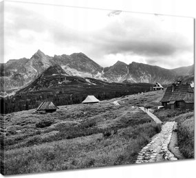 Vászonkép 50x40 Tátra Lengyel hegyek Kilátás