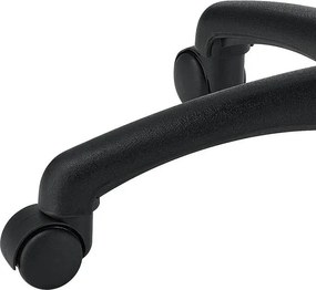 Ergonomikus irodai szék állítható háttámlával fekete