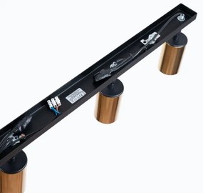 Sollux SL.1387 - Spotlámpa WINX 4xGU10/10W/230V fekete/arany