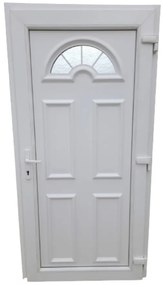 Terra -FL- Műanyag bejárati ajtó / fehér / 100x200, 100x210 /
