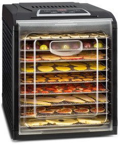 Klarstein Fruit Jerkyu Plus 9, aszalógép, 600-700 W, 35-70 °C, időzítő, 9 emelet