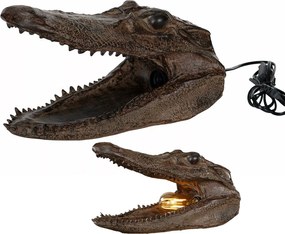 Krokodil asztali dekorációs lámpa hálószoba nappaliba