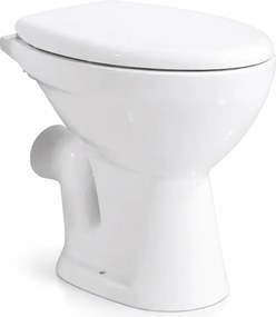 CORI || mélyöblítéses WC csésze, kerámia, fehér, hátsó kifolyású