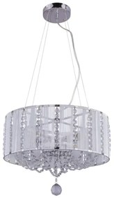 Globo 15091H - Kristálycsillár zsinóron WALLA 4xE14/40W/230V
