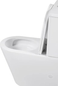 Erga Tina, kombinált WC-csésze 620x365x820 mm, Tornado 2.0 + WC-ülőke, fényes fehér, ERG-V03-TINA-TO2-WH