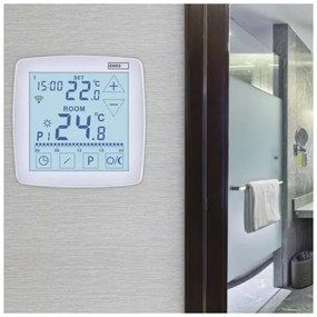 Vezeték nélküli digitális termosztát GoSmart 230V/16A Wi-FI Tuya