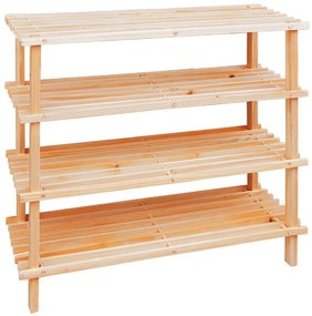 Natúr színű cipőtartó – Premier Housewares
