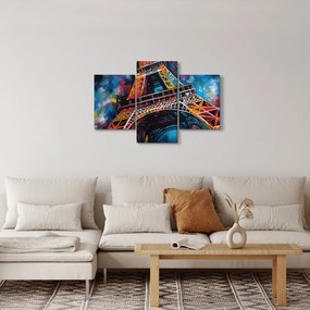 Kép - Az Eiffel-torony festménye II. (90x60 cm)