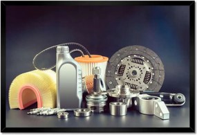 Poszterek keretben 60x40 Autóalkatrészek