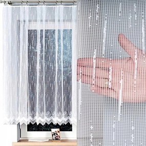 Jacquard függöny Mintás 000146 500x140cm egyenes (kész) szegéllyel