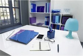 Gumis mappa, karton, A4, EXACOMPTA Iderama, világoskék (EX55827E)