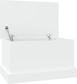 vidaXL fehér, rétegelt fa tárolódoboz 50 x 30 x 28 cm