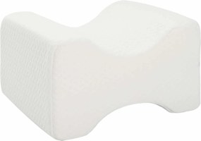 vidaXL Knee Pillow Fehér Memóriahab és Poliészter 26 x 21,5 x 15 cm