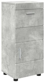Fürdőszoba Székény TULUM Beton szürke 37 x 31,5 x 82 cm Faanyag
