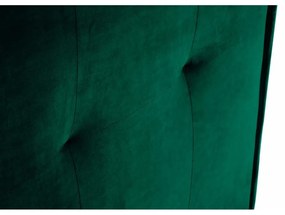 Sötétzöld ágytámla 180x120 cm Monica – Milo Casa