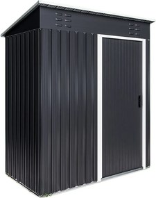Kerti szerszámtároló ház M, 162x86x181 cm, antracit Jurhan