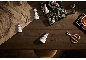Porcelán karácsonyi figura (magasság 9 cm) Hammershøi Snowwife – Kähler Design