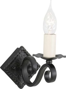 Elstead Lighting RECTORY RY1A-BLACK Fali lámpa 1x60W/E14