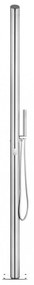 rozsdamentes acél kerti zuhany 220 cm