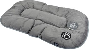 Szürke velúr fekhely kutyáknak 61x38 cm Flakes – Love Story