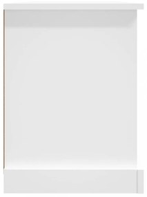 fehér szerelt fa TV-szekrény 99,5x35,5x48 cm