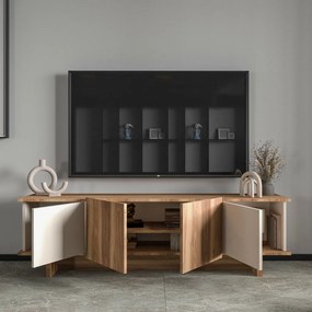 Diana - bézs/dió TV-állvány