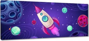 Képek 100x40 Űrrakéta egy kis űrhajós számára