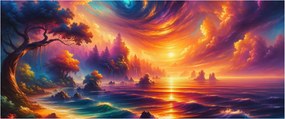 Kép - Varázslatos világ (120x50 cm)