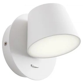 REDO-01-1738 SHAKER Fehér Színű Fali Lámpa LED 6W IP20