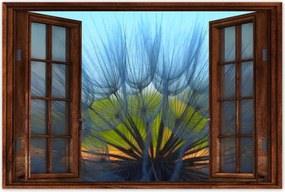 Poszterek 90x60 Pitypang Virág Virágok