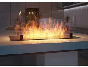 InFire - Beépített BIO kandalló 8,5x60 cm 3,5kW fekete