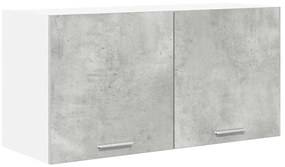 Függő szekrény Riga Beton Szürke 80 x 31 x 40 cm Faanyag