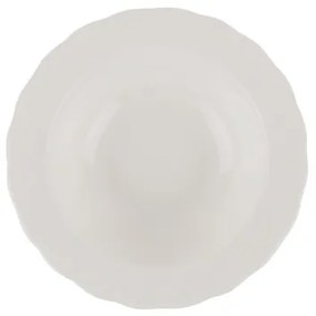 24 részes fehér porcelán étkészlet