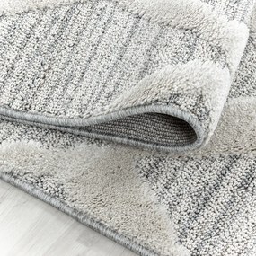 Világosszürke kerek szőnyeg ø 80 cm Pisa – Ayyildiz Carpets