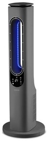 Sencor - Lapát nélküli toronyventilátor 1200/2000W/230V antracit + távirányító