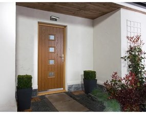 LED2 - LED Kültéri lámpa érzékelővel HUGO LED/9W/230V IP54 3000K/4000K