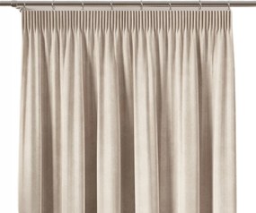 Velvi szalagfüggöny 140x250 krémszínű