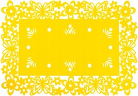 Konyhai Alátét Dekoratív Húsvéti Filc Asztalszőnyeg A Tányér Alá