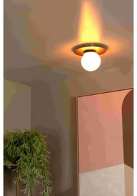 Lucide 79187/01/02 - Mennyezeti lámpa TRICIA 1xE27/15W/230V átm. 25 cm arany